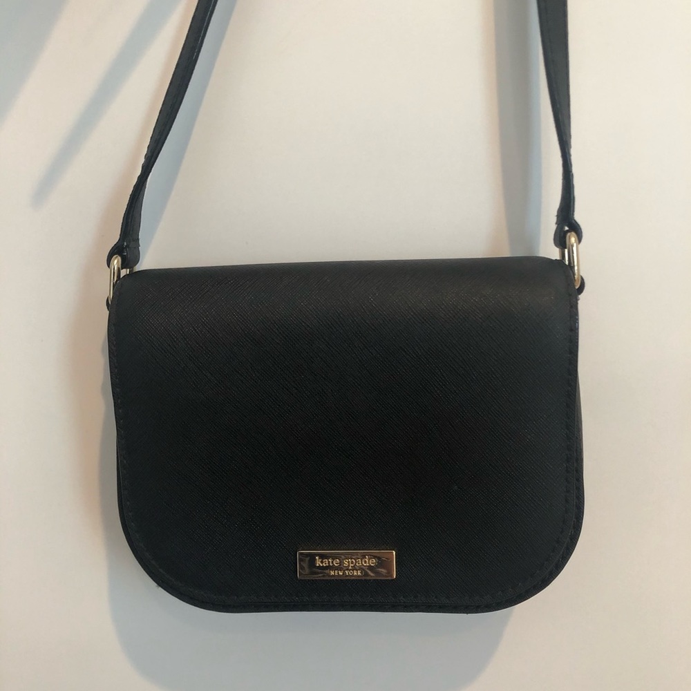 Kate Spade Black mini crossbody
